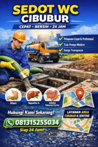 Sedot WC Perumahan Cibubur