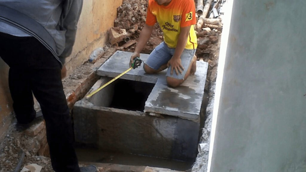 perbaikan septik tank